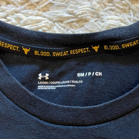 Under Armour Project Rock Brahma Bull Black T-Shirt - Picture 2 of 2